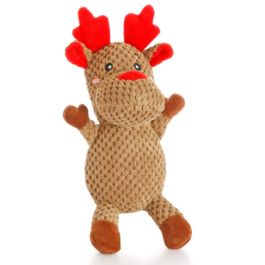 Senneny Christmas Reindeer Dog Toy