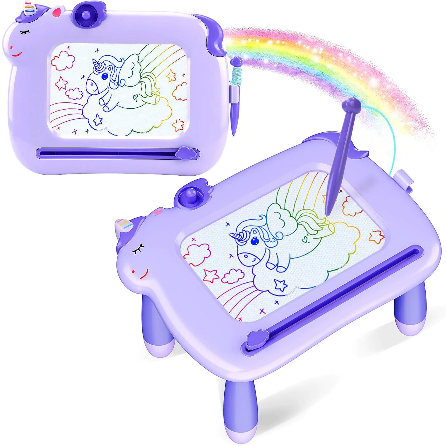 Magnetic Sketch Pad for Toddlers - Unicorn Theme